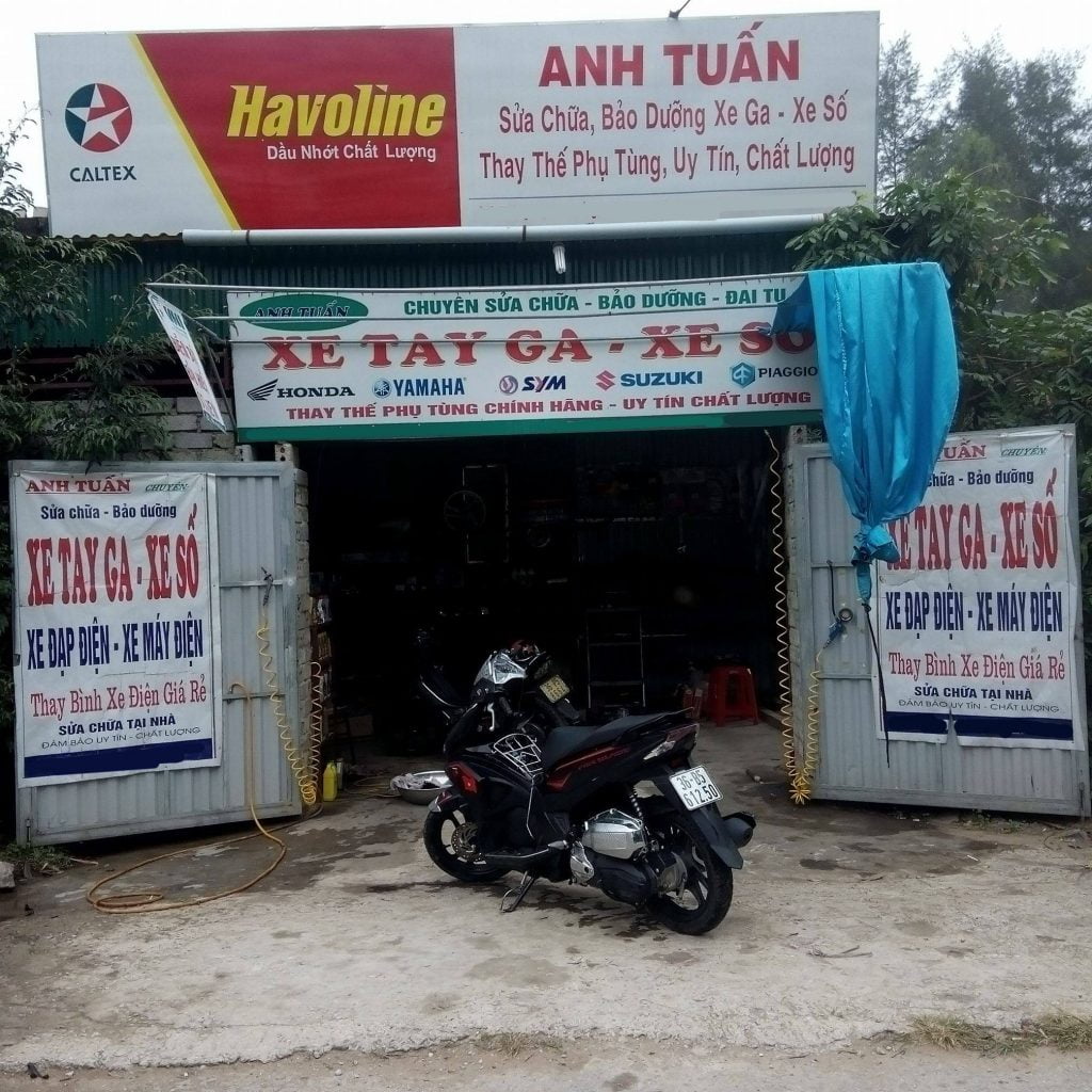 tiệm sửa xe lưu động tại Quận Nam Từ Liêm