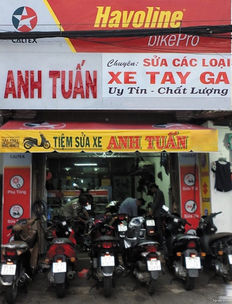Sua xe Anh Tuan
