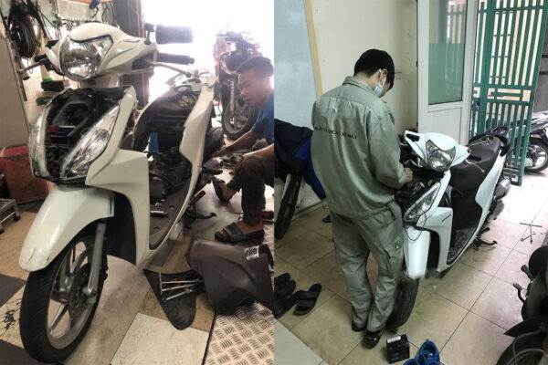 cứu hộ xe máy vision