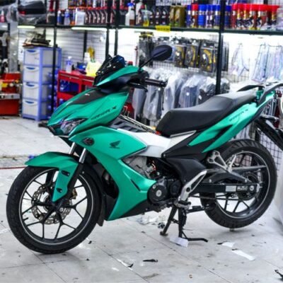 sơn xe máy quận 2