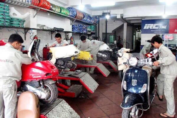 Sơn xe máy quận 5