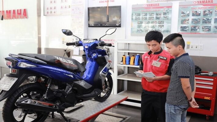 sửa xe yamaha