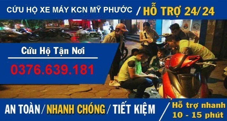 Cuu Ho Xe May Khu Cong Nghiep My Phuoc 3