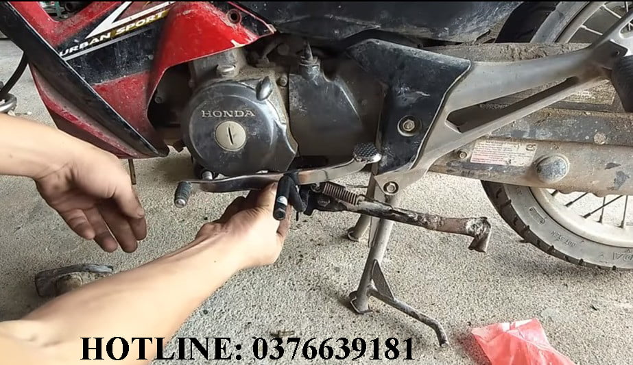 xe máy bị hóc số