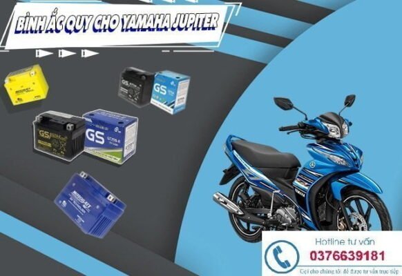 Thay Bình Ắc Quy Xe Jupiter