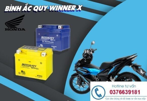 Thay Bình Ắc Quy Xe Winner
