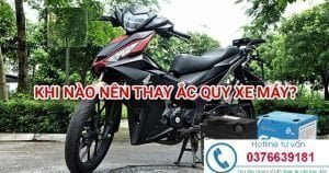 thay bình ắc quy xe hayate