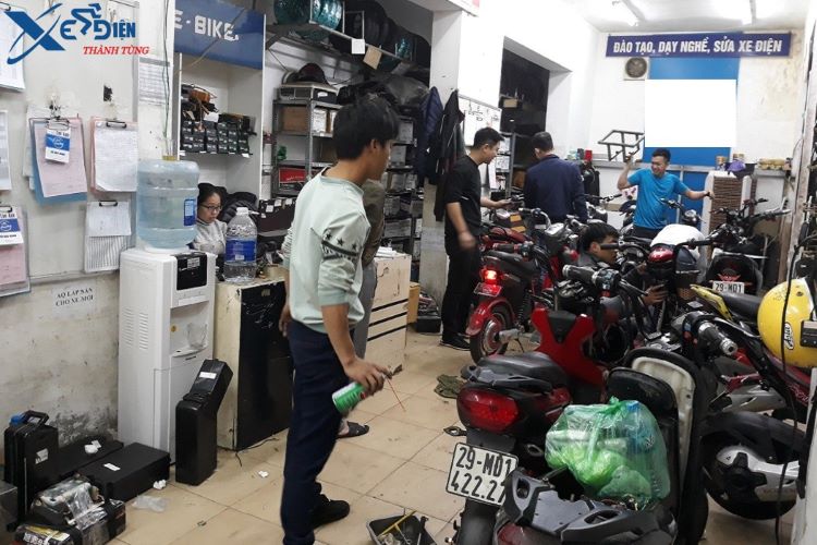 sửa xe đạp điện tại thanh trì