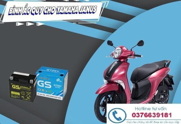 thay bình ắc quy xe janus