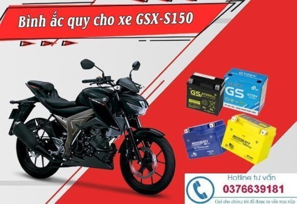 Thay Bình Ắc Quy Xe GSX