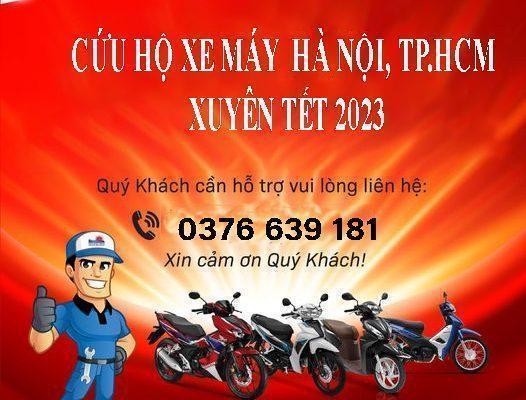 Cứu Hộ Xe Máy Xuyên Tết Tại Hà Nội, TP.HCM Giá Cực Sốc