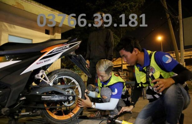 Sửa xe máy quận Long Biên