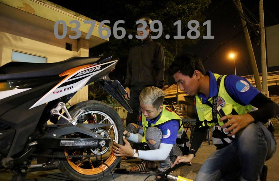 Sửa xe máy quận Long Biên