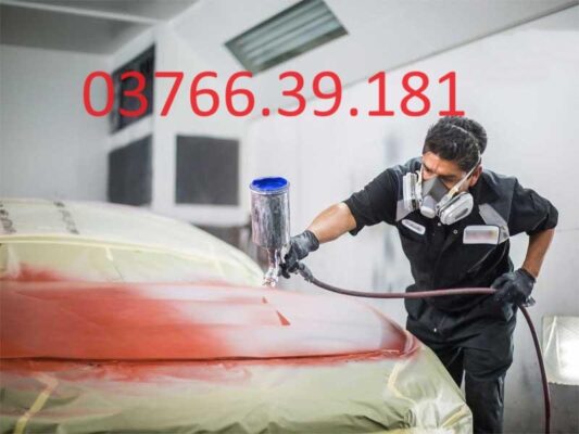 sơn xe ô tô quận ba đình