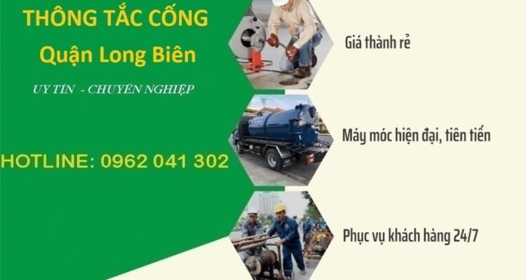 Thông Tắc Cống Quận Long Biên
