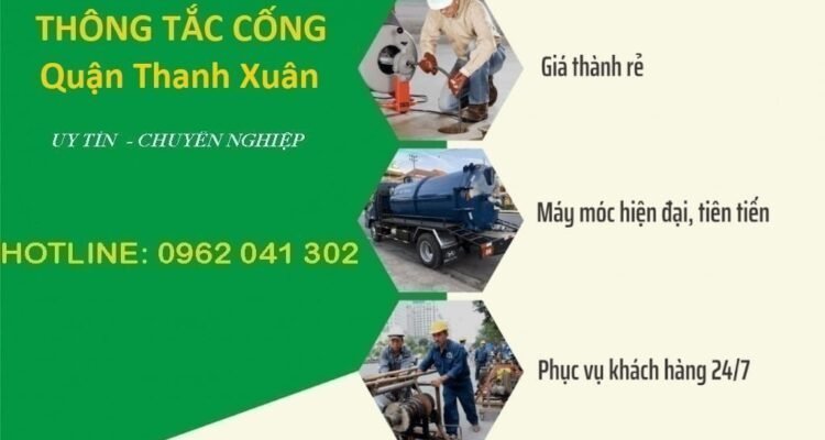 Thông Tắc Cống Quận Thanh Xuân