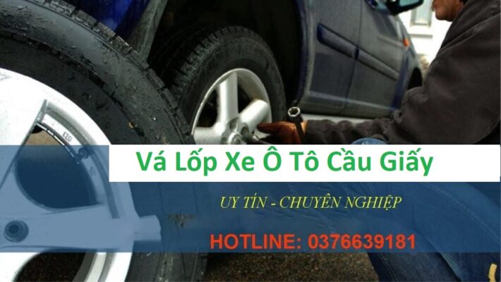 vá lốp xe ô tô quận cầu giấy