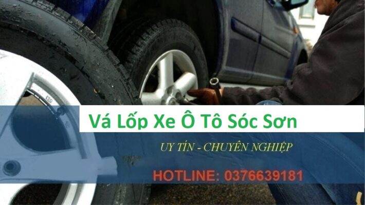 vá lốp xe ô tô sóc sơn