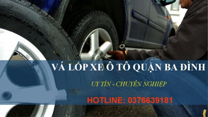 Vá Lốp xe Ô Tô Quận Ba Đình