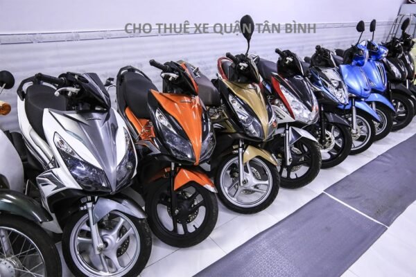 Thuê xe máy quận tân bình