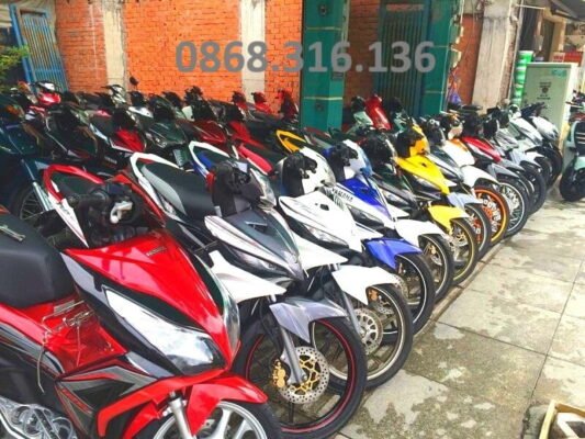 Thuê xe máy quận tân phú
