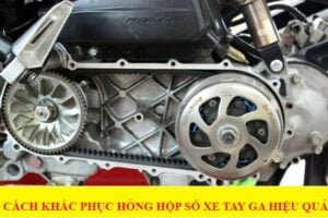 hỏng hộp số xe tay ga