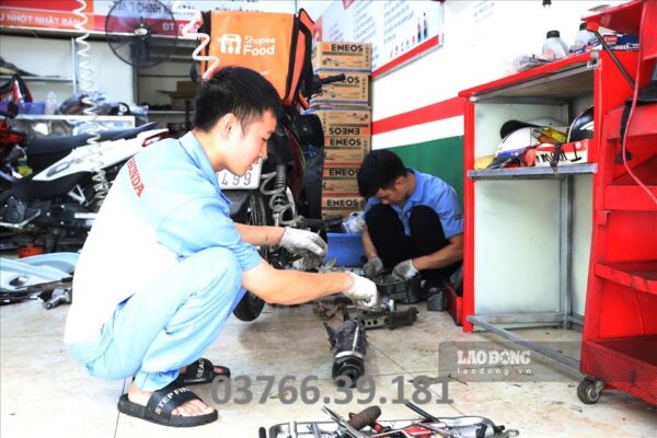 Sửa xe Máy Mê Linh