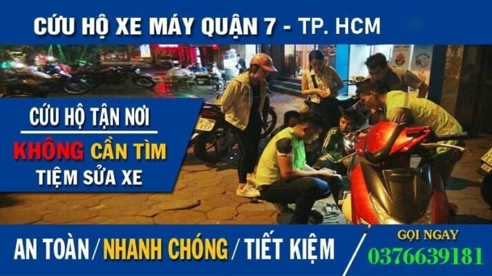cứu hộ xe máy quận 7