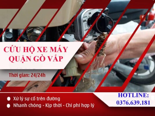 cứu hộ xe máy quận gò vấp