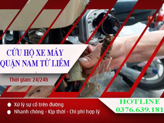 cứu hộ xe máy quận nam từ liêm