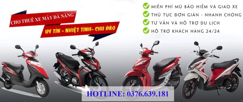 thuê xe máy đà nẵng