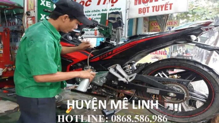dịch vụ xem xe máy cũ mê linh