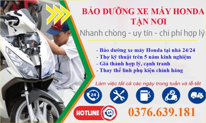 bảo dưỡng xe máy honda