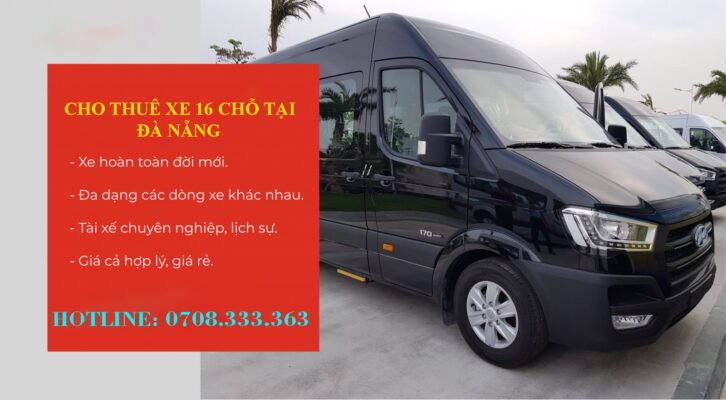 cho thuê xe 16 chỗ đà nẵng