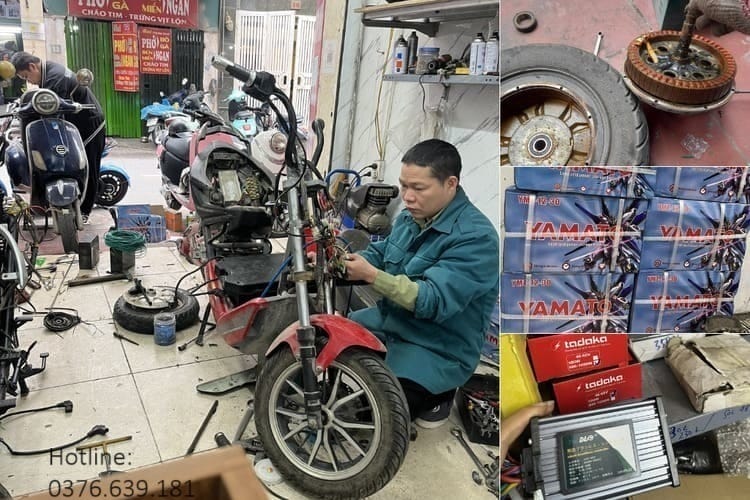 sửa xe đạp điện quận sơn trà