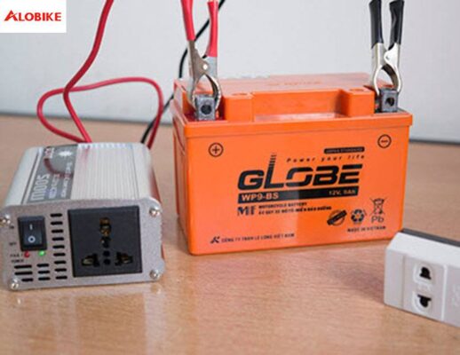 cách sạc bình ắc quy khô 12v