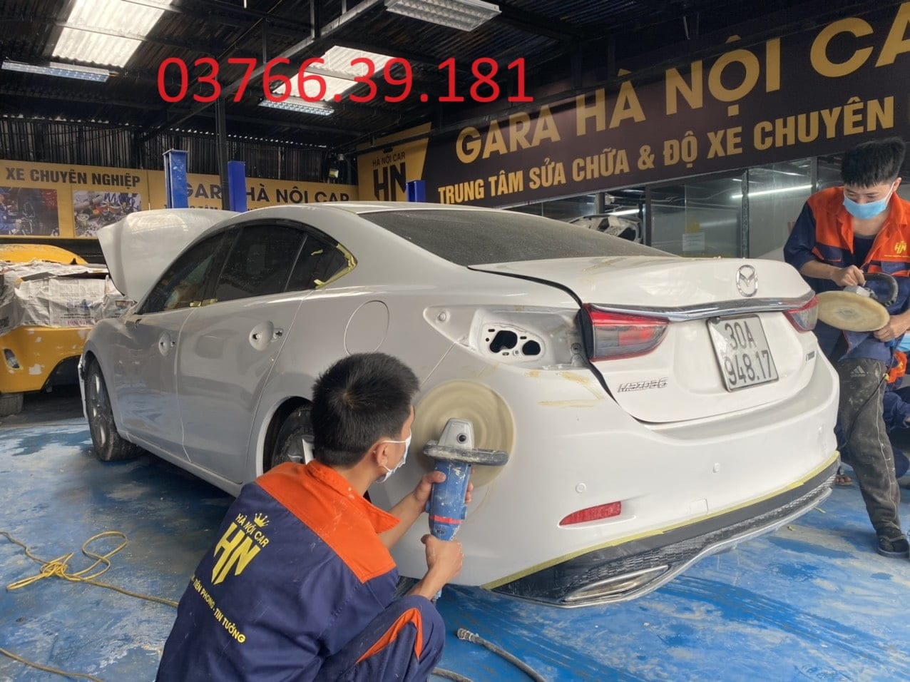 sơn xe ô tô quận hai bà trưng