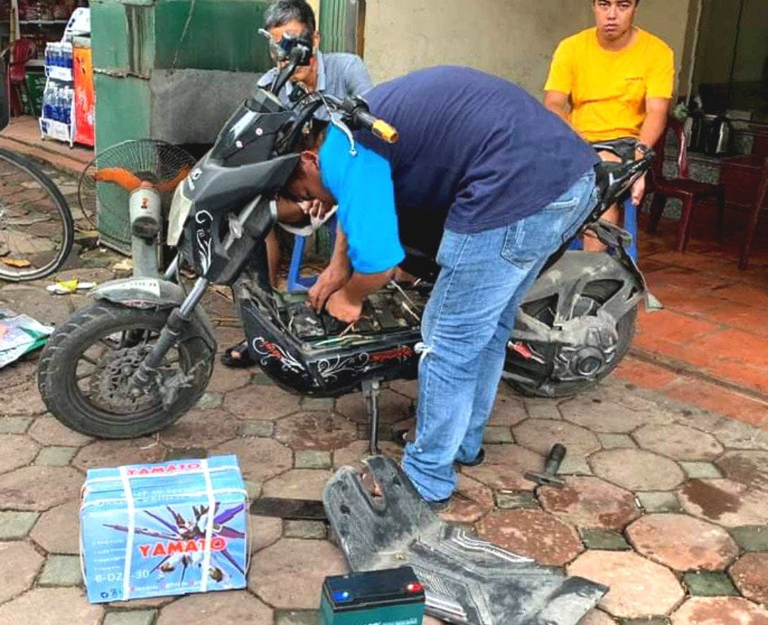 sửa xe đạp điện nhà bè