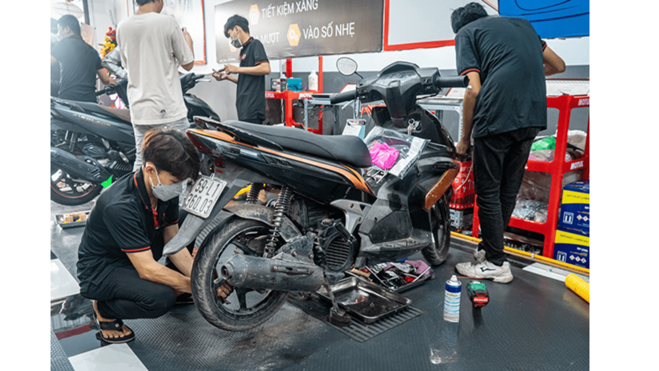 bộ phận xe máy