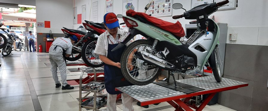 bảo dưỡng xe máy honda