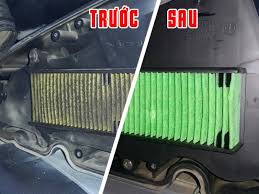 cách vệ sinh lọc gió xe máy