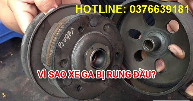 nguyên nhân xe máy bị rung đầu