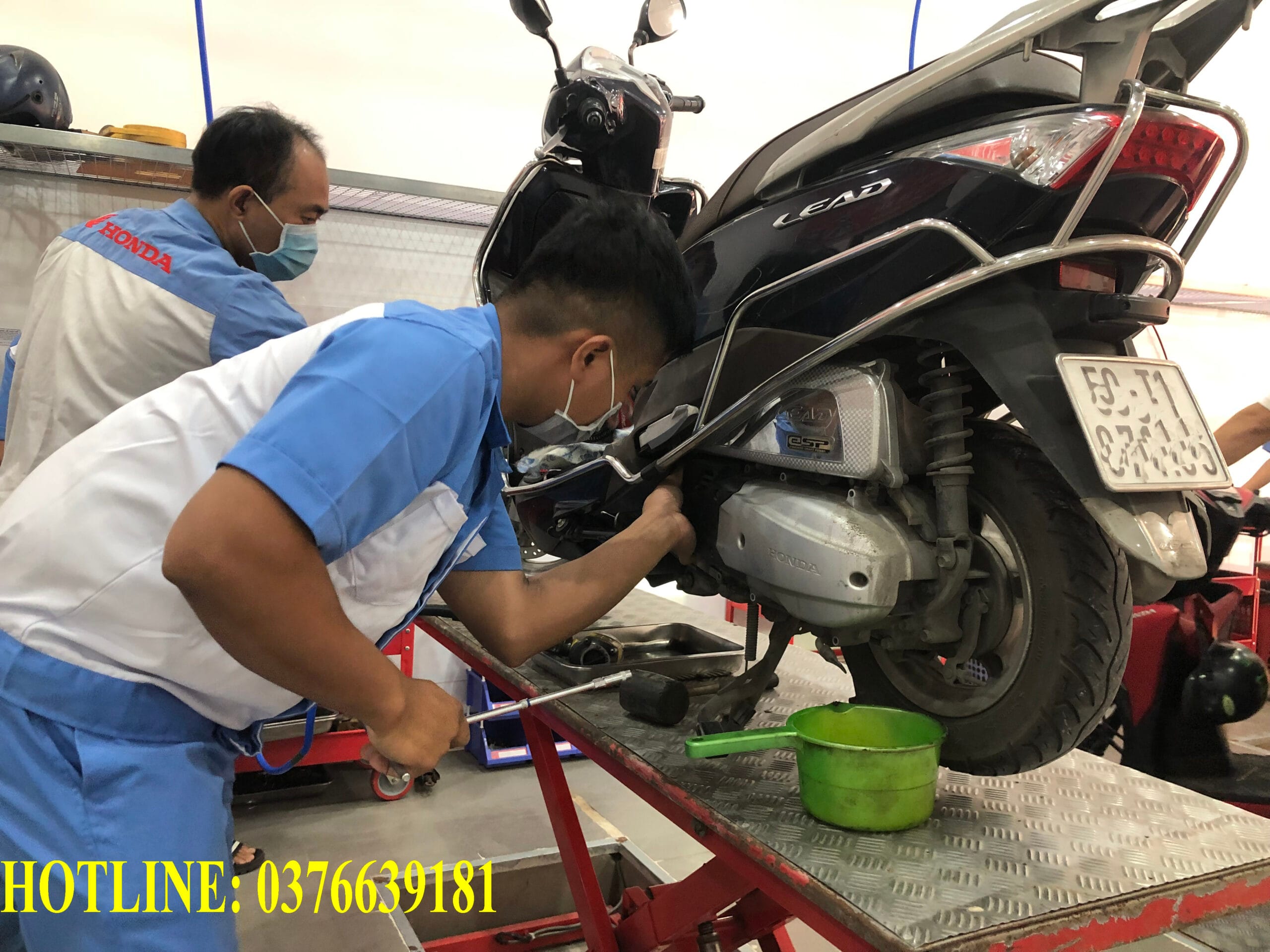 xe lead bị hao xăng