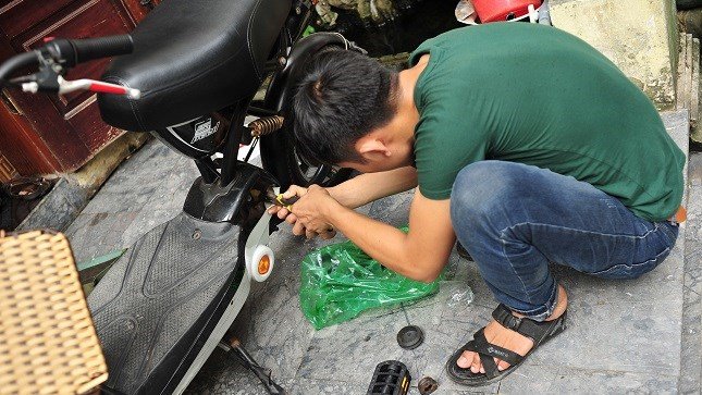 sửa xe đạp điện quận cầu giấy giá rẻ