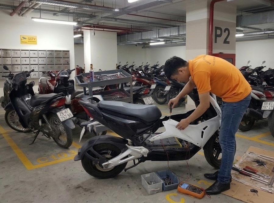 sửa xe đạp điện quận hoàn kiếm chuyên nghệp