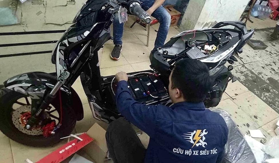sửa xe đạp điện quận ba đình giá tốt