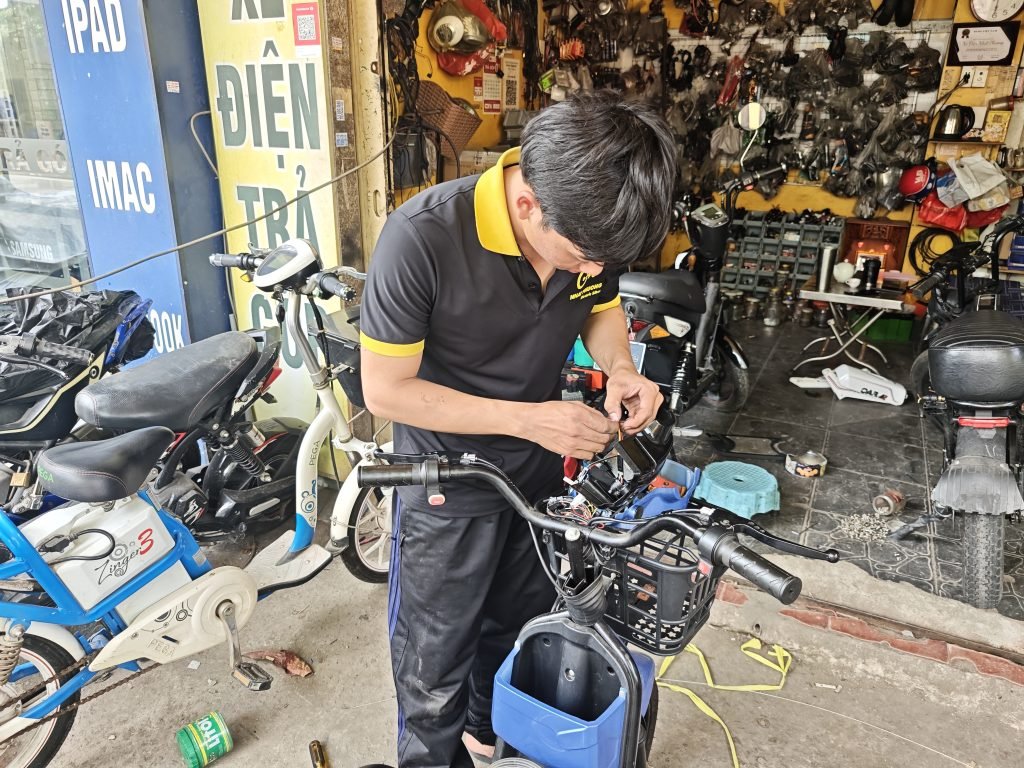 cứu hộ xe đạp điện quận 1 xuyên đêm
