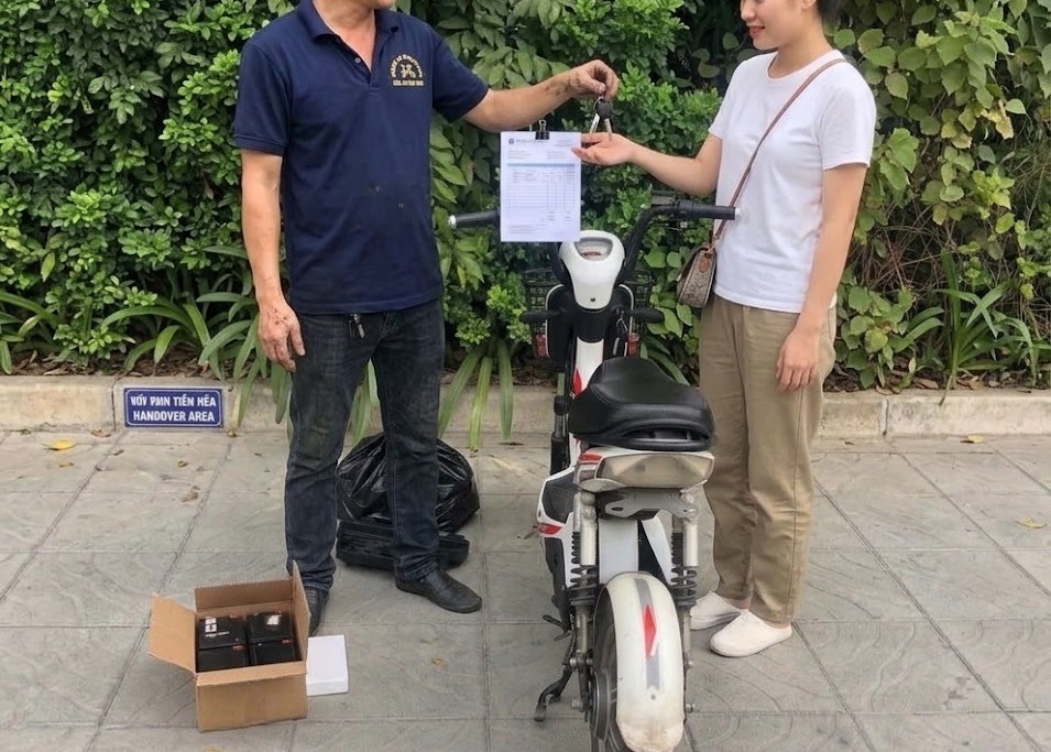 sửa xe đạp điện quận long biên tại nhà