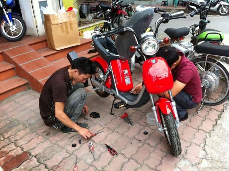 sửa xe đạp điện huyện côn đảo