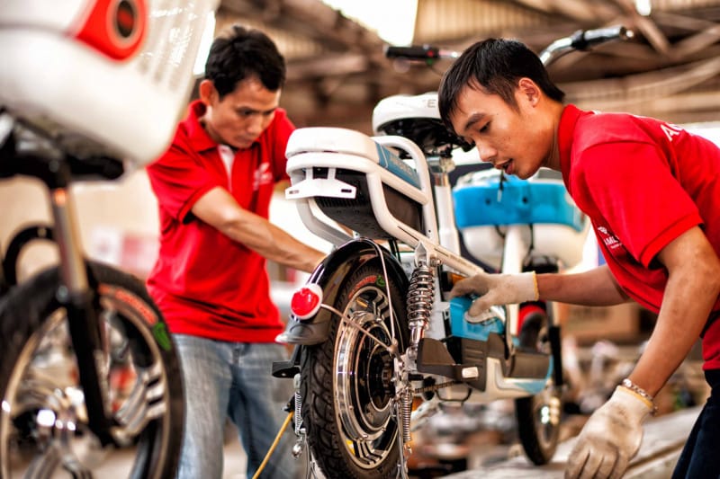 sửa xe đạp điện huyện côn đảo tại nhà